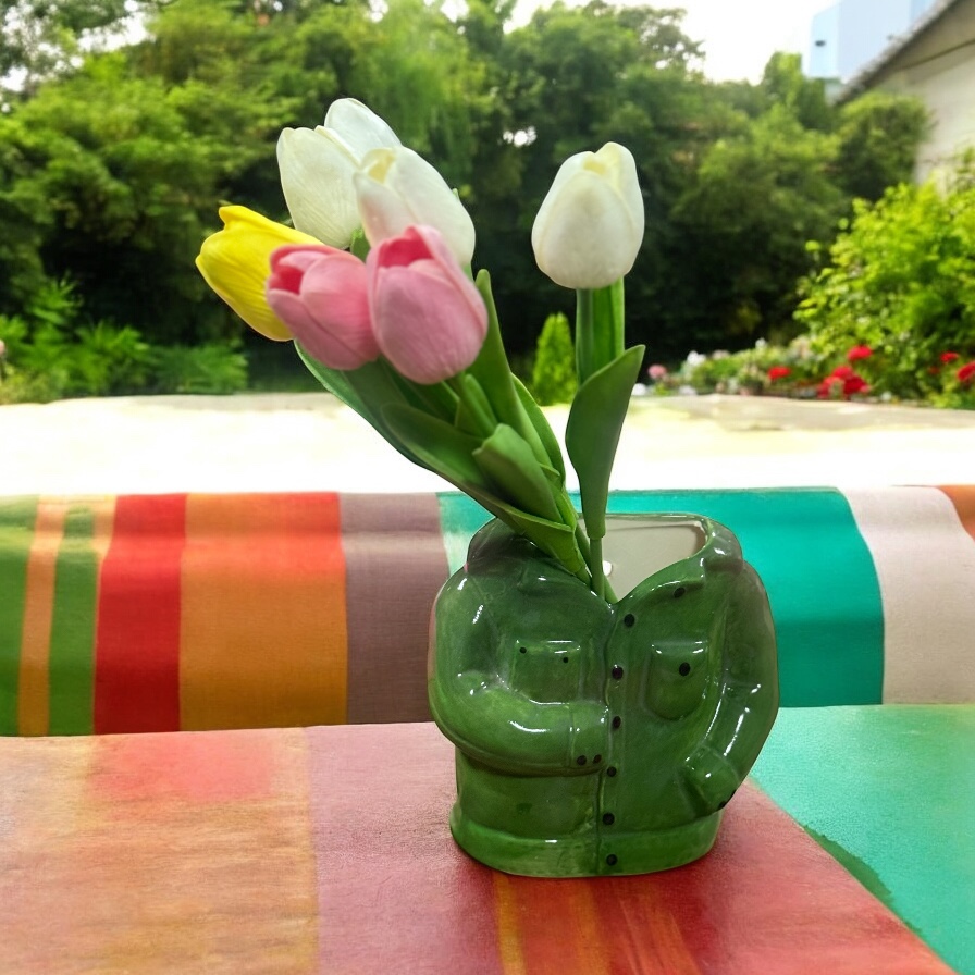 Ceket aplik vazo silikon kalıp