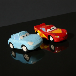 Şimşek McQueen Sally Carrera silikon kalıp