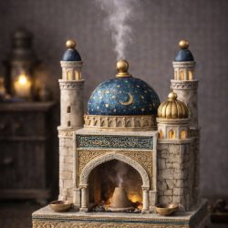 Camii tütsülük silikon kalıp no1