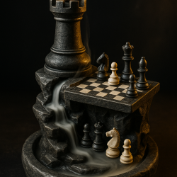 Satranç tütsülük silikon kalıp