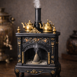 İngiliz sobası tütsülük silikon kalıp no1