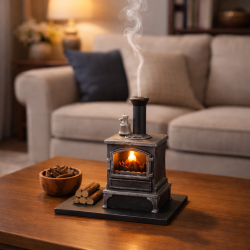 Güzineli soba 4 parça silikon kalıp