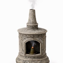 Otantik nakışlı tütsülük silikon kalıp