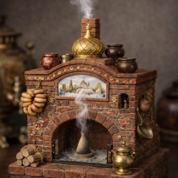 Rus sobası tütsülük silikon kalıp no2