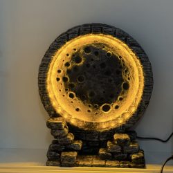 Dolunay led tütsülük silikon kalıp