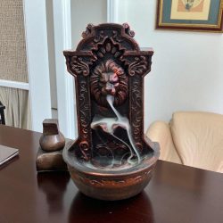 Nakışlı Aslan tütsülük silikon kalıp