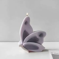 Kelebek mum silikon kalıp no1